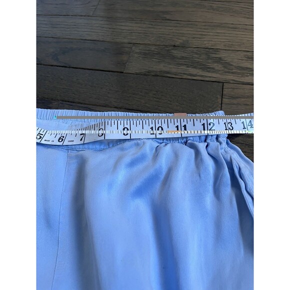 Lunya Washable Silk Pajama Lounging Pants Sz S Elastic Slit Leg Luxury - Picture 8 of 8